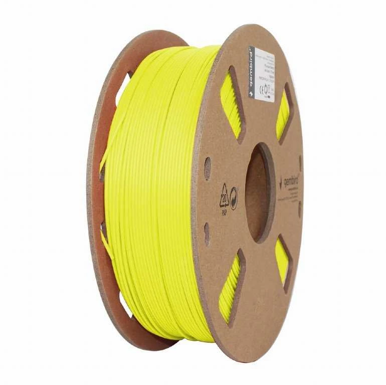 GEMBIRD 3DP-PLA1.75-01-FY gija Gembird PLA fluorescencinė želė 1,75 mm 1kg