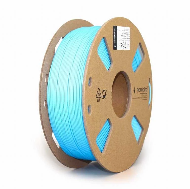 GEMBIRD 3DP-PLA1.75-01-BS siūlas Gembird PLA Sky Mėlyna 1,75mm 1kg