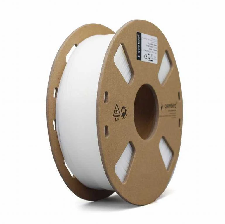 Gembird PLA 1,75mm natūralios spalvos 1kg ritė