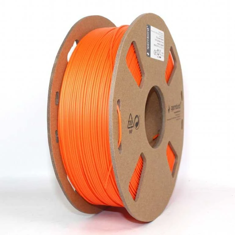 Gembird Flashforge PLA Filament | 1.75 mm diameter, 1kg/spool | Oranžinis