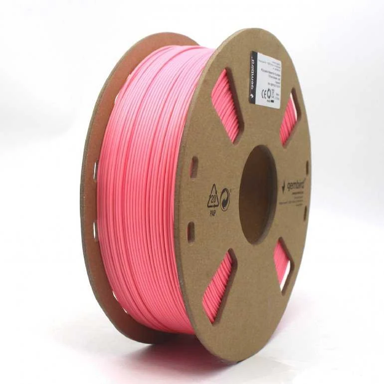 GEMBIRD 3DP-PLA1.75-01-P siūlas Gembird PLA Rožinė 1,75mm 1kg