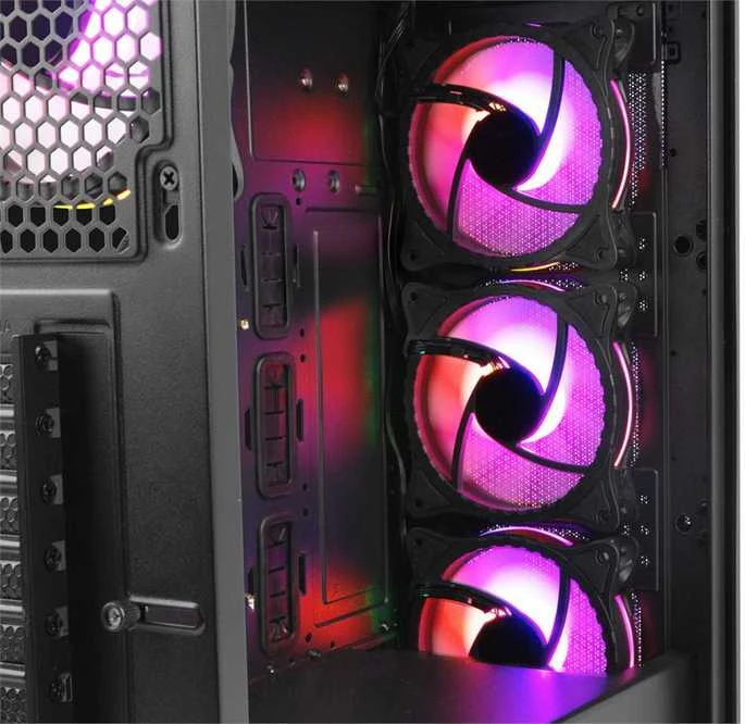 Genesis | PC Case | IRID 505 ARGB | Juodas | Midi-Tower