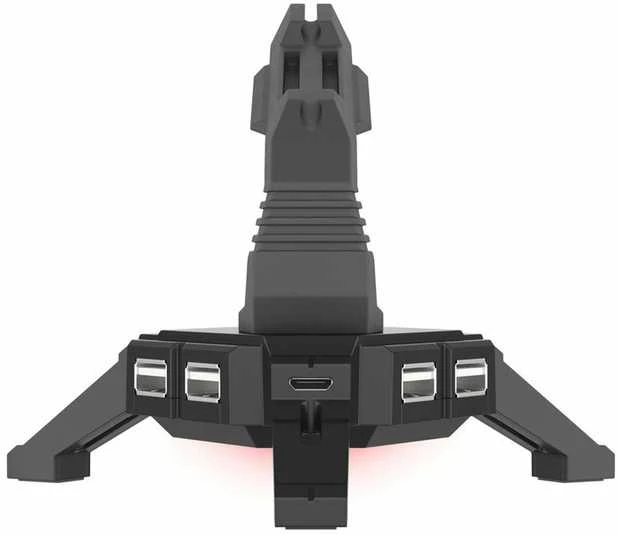 NATEC NBU-1441 Genesis pelė Bungee VANAD 300 + šakotuvas USB 4-jungtys