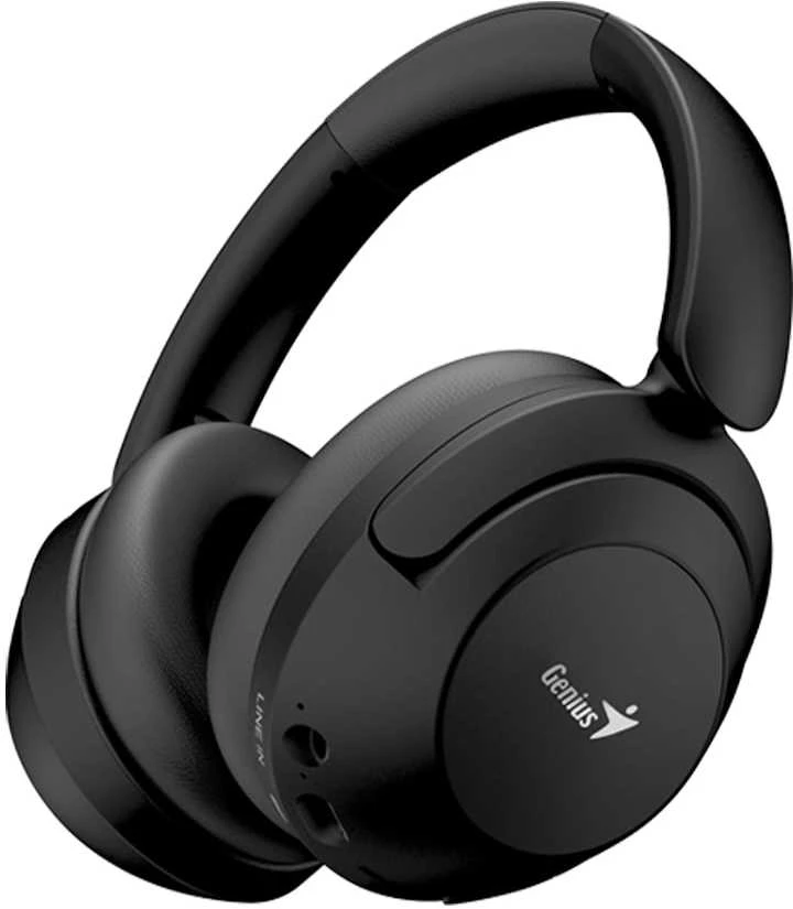 Genius HS-810BT ausinės, šoninis jungčių vaizdas