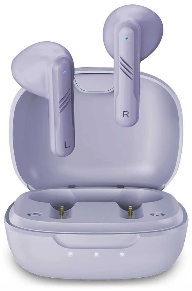 Genius HS-M905BT violetinės ausinės su įkrovimo dėklu