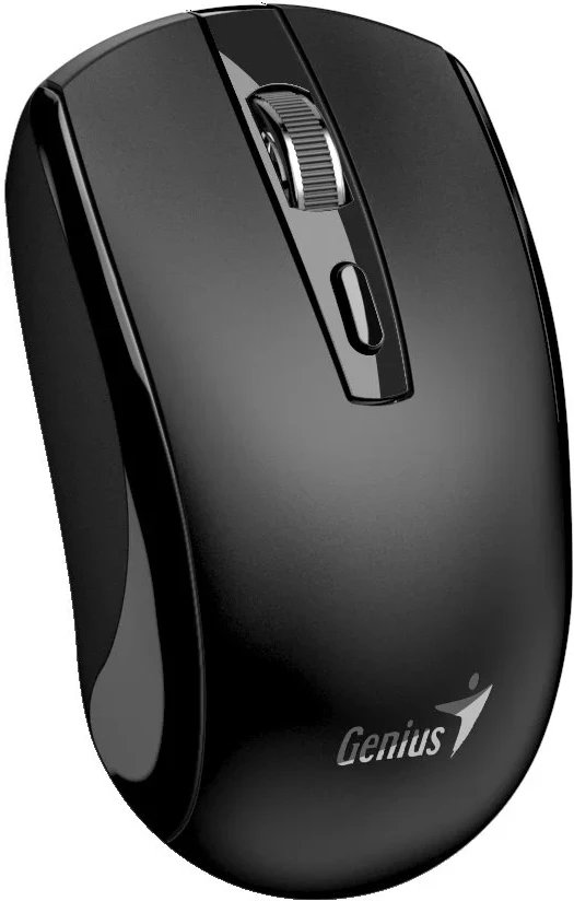 GENIUS pelė ECO-8150 / 1200 dpi / belaidė / įkraunama / „Copilot“ / juoda