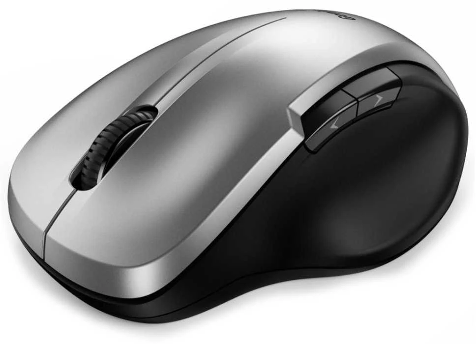 Genius Ergo 8200S belaidė optinė pelė su USB-C jungtimi, sidabrinė