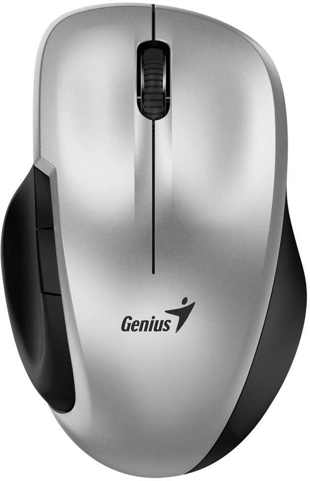 Genius Ergo 8200S belaidė optinė pelė su USB-C jungtimi, sidabrinė