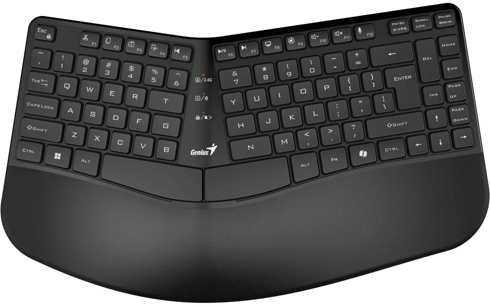 Genius Ergo KB-7000BT Copilot belaidė klaviatūra CZ/SK, juoda