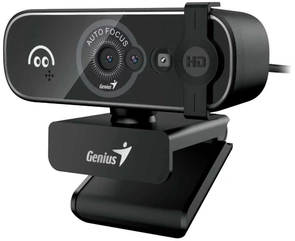 „Genius FaceCam OPEN“ internetinė kamera, juoda „Full HD“ / „Windows Hello“