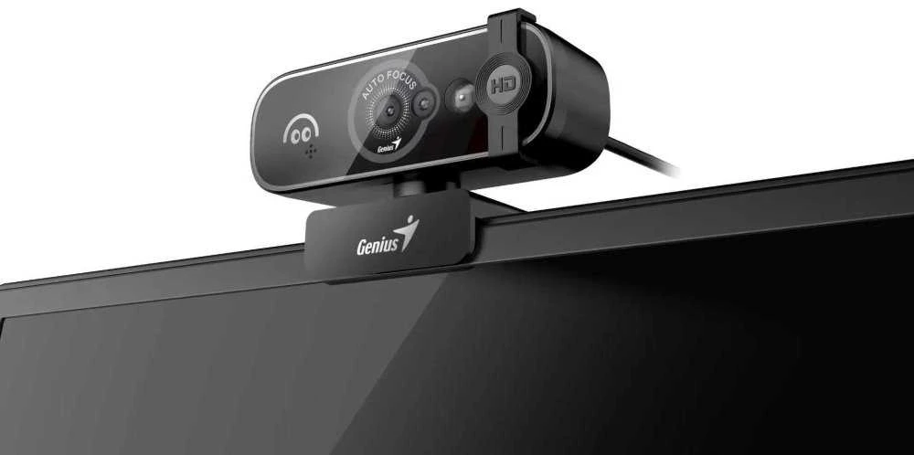 „Genius FaceCam OPEN“ internetinė kamera, juoda „Full HD“ / „Windows Hello“