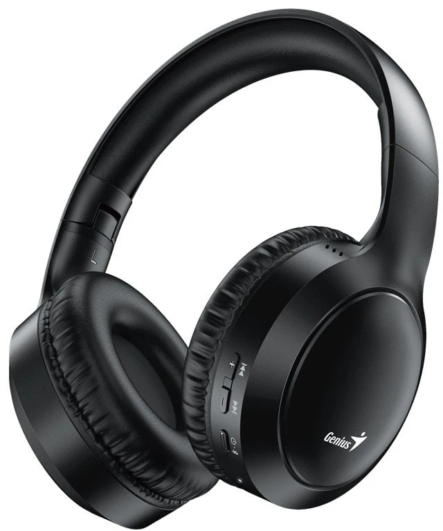 Genius HS-800BT ausinės su mikrofonu, bezprzewodowa, juoda, bluetooth