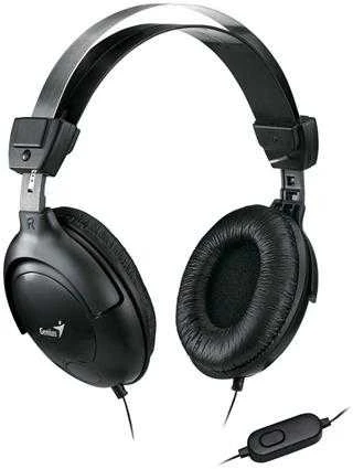 Žaidimų ausinės Genius HS-M505X (be garsumo valdymo), juodos spalvos