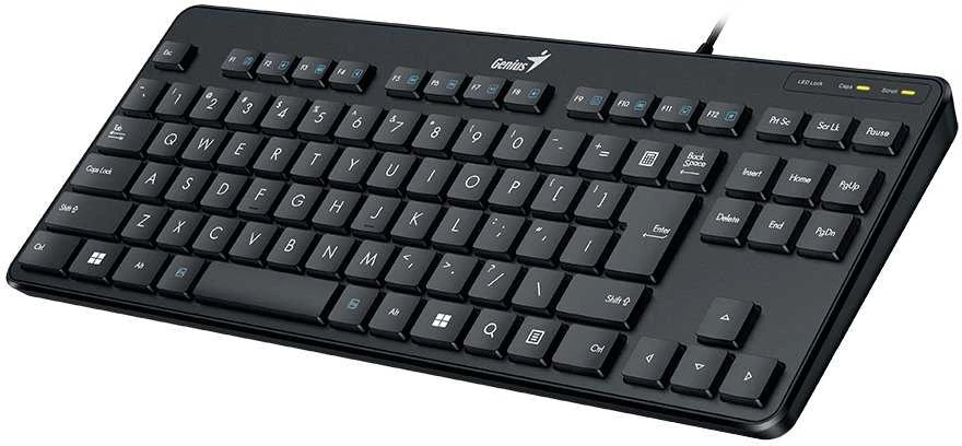 Genius LuxeMate 110 klaviatūra su laidu (USB) CZ/SK, juoda, EOL
