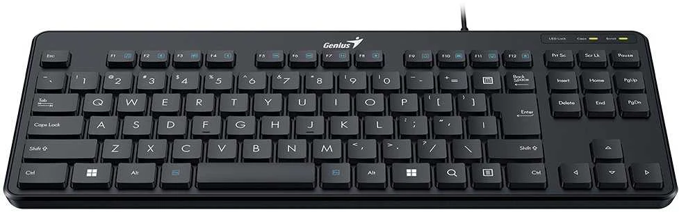 Genius LuxeMate 110 klaviatūra su laidu (USB) CZ/SK, juoda, EOL