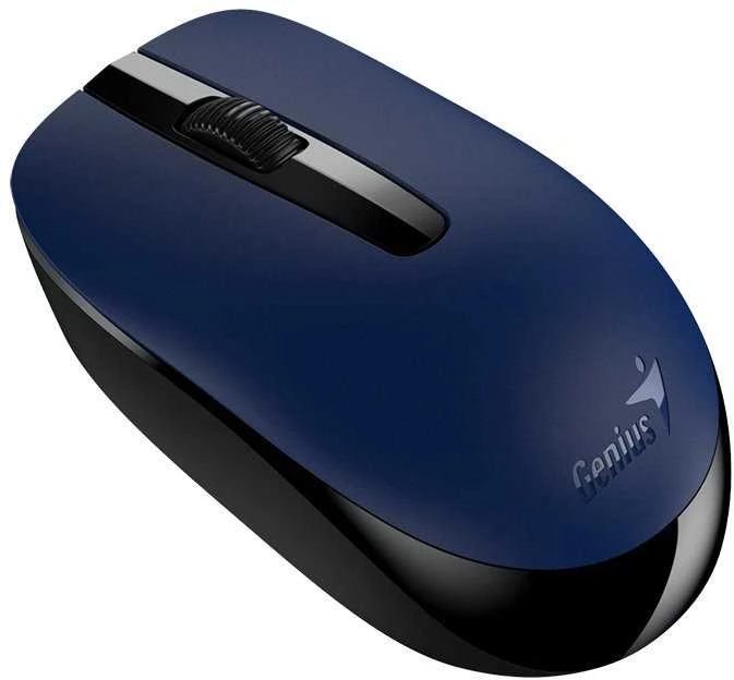Genius NX-7007 Bevielė pelė, juoda-mėlyna, 1200DPI
