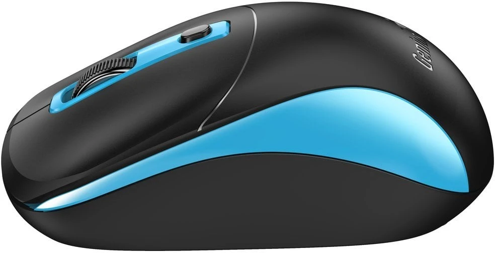 Genius NX-7123 Bevielė pelė, juoda-mėlyna, 1200DPI