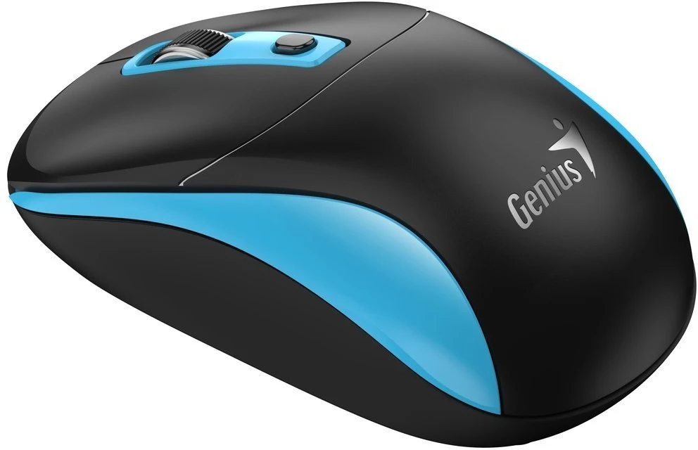 Genius NX-7123 Bevielė pelė, juoda-mėlyna, 1200DPI