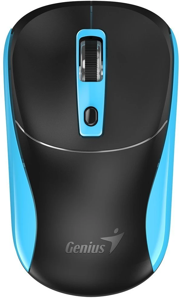 Genius NX-7123 Bevielė pelė, juoda-mėlyna, 1200DPI