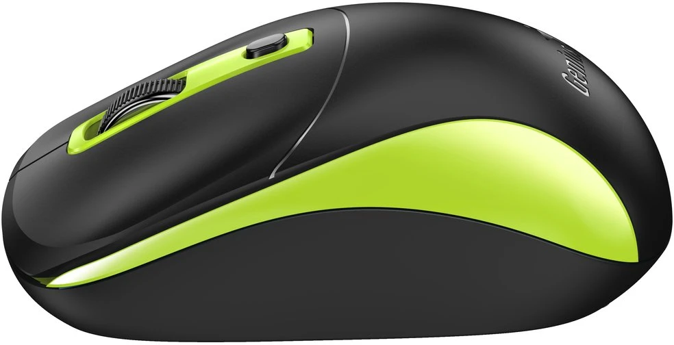 Genius NX-7123 Bevielė pelė, juoda-žalia, 1200DPI