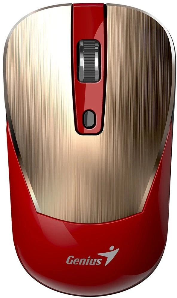 Genius NX-7125 Bevielė pelė, raudona-auksinė, 1200DPI