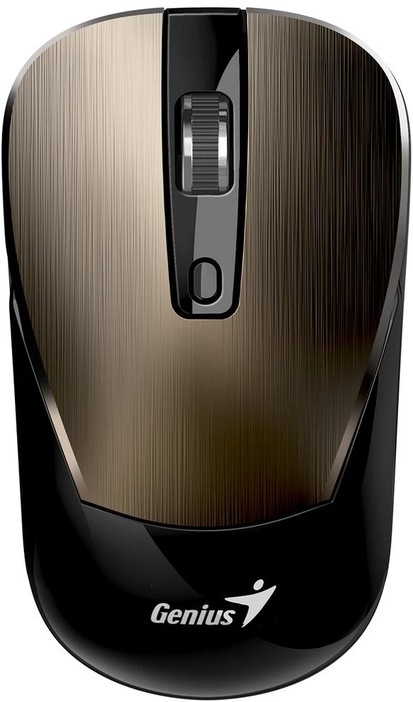 GENIUS NX-7125 šokolado spalvos belaidė pelė NX-7125, 1200 dpi, šokolado rudos spalvos