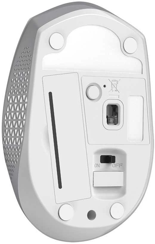 Genius NX-8000S BT Bevielė pelė, balta ir-pilka, 1200DPI