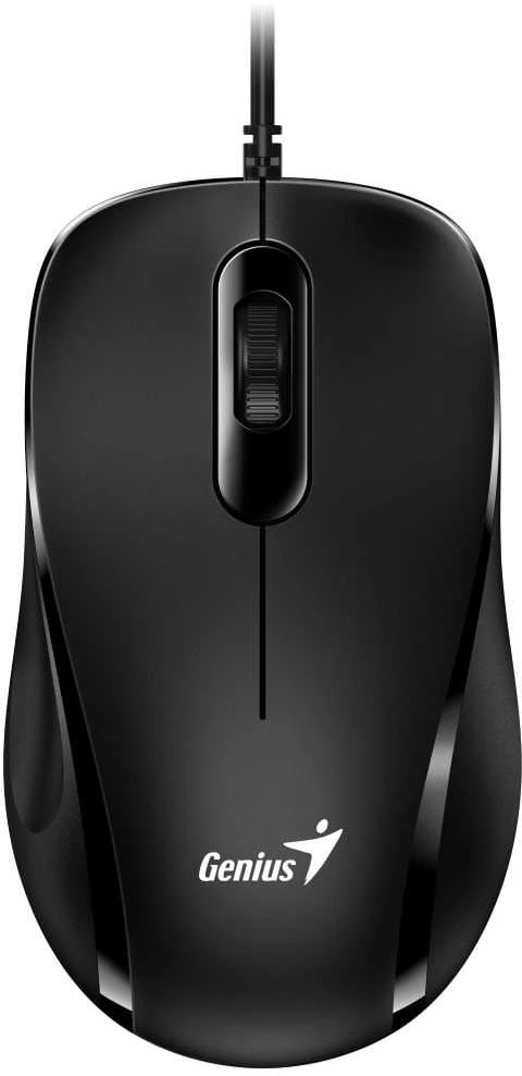 Genius DX-101 Pelė su laidu, juoda, 1200DPI