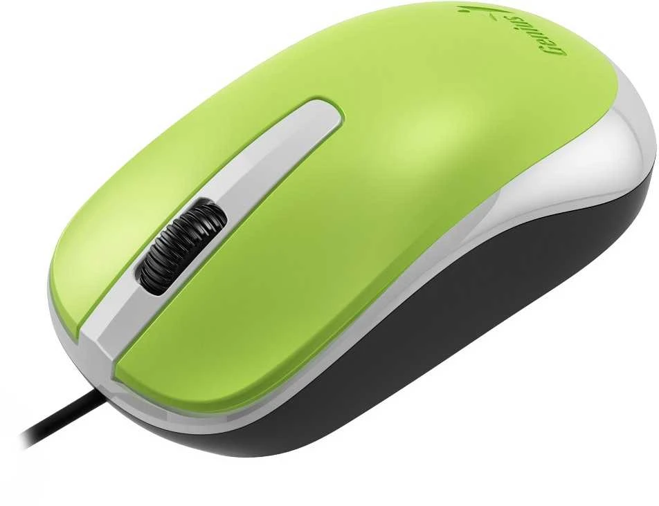 KYE 31010105110 Genius optinė pelė su laidu DX-120, Žalias