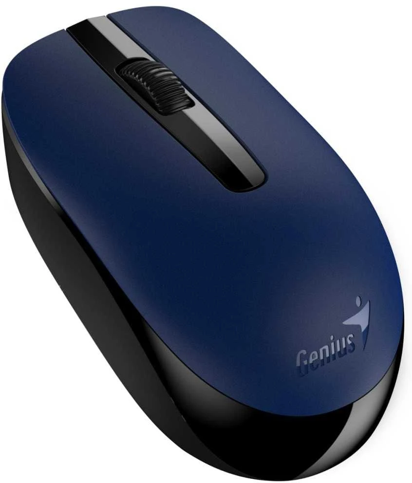 Genius NX-7007 Bevielė pelė, juoda-mėlyna, 1200DPI