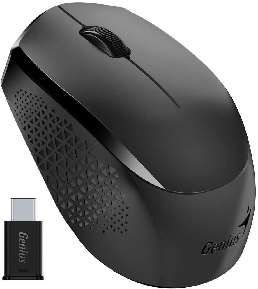 Genius NX-8000S Type-C Bevielė pelė, juoda, 1200DPI