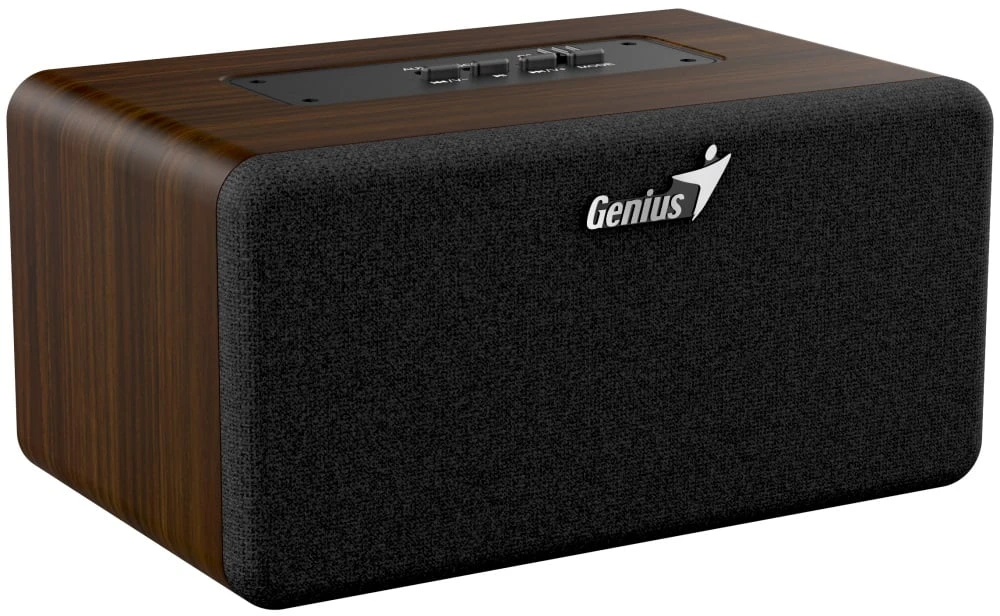 Genius głośniki SP-918BT, 6W, ruda, drewniane, 3,5 mm jack/ bluetooth