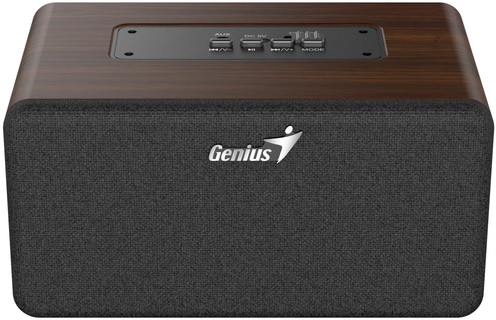 Genius głośniki SP-918BT, 6W, ruda, drewniane, 3,5 mm jack/ bluetooth
