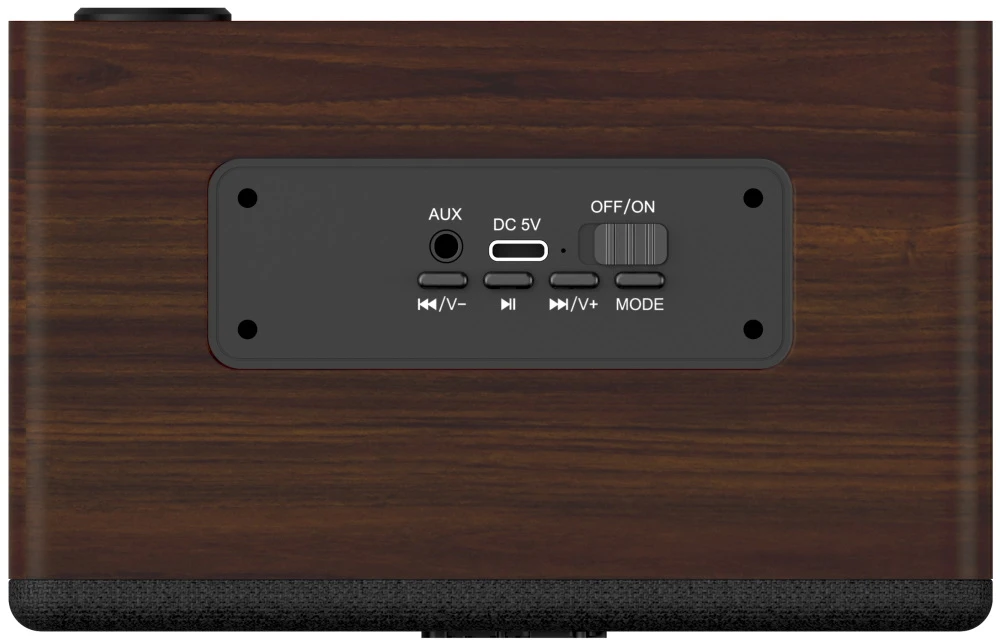 Genius głośniki SP-918BT, 6W, ruda, drewniane, 3,5 mm jack/ bluetooth