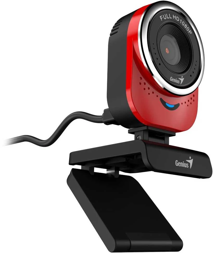 Internetinė kamera Genius QCam 6000 Czerwona