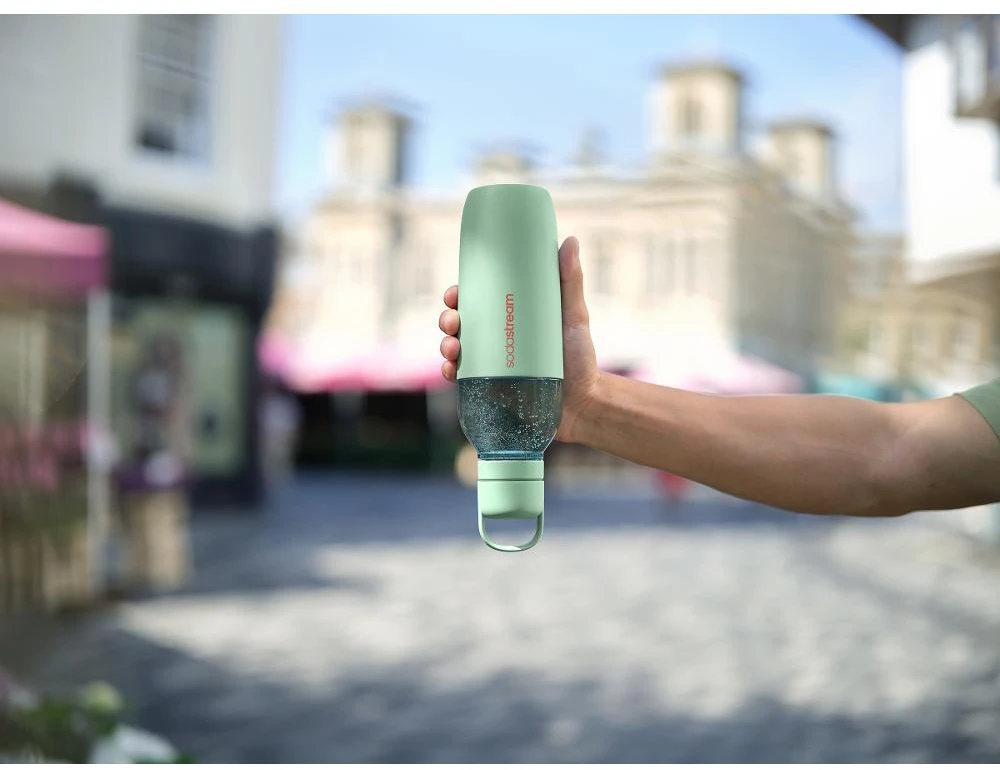 SodaStream Fizz&Go Easy Mix gazuoto vandens gertuvė, mėtų spalvos, 710 ml