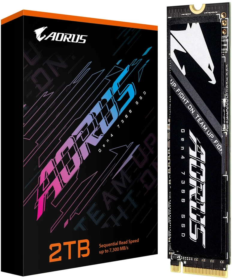 SSD diskas Gigabyte AORUS 7300 2 TB M.2 NVMe Gen4 7300/6850 MB/s