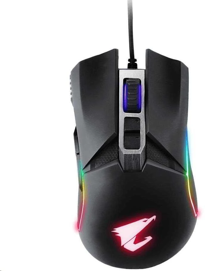 Gigabyte Pelė žaidimams AORUS M5, Juodas