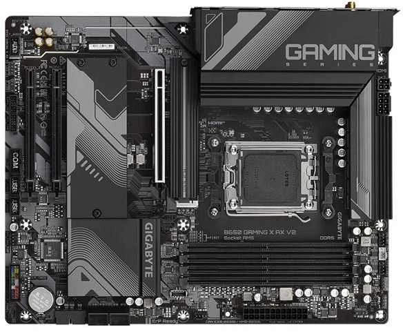 Pagrindinė plokštė GIGABYTE B650 GAMING X AX V2 AM5 4xDDR5 4xSATA 3xM.2