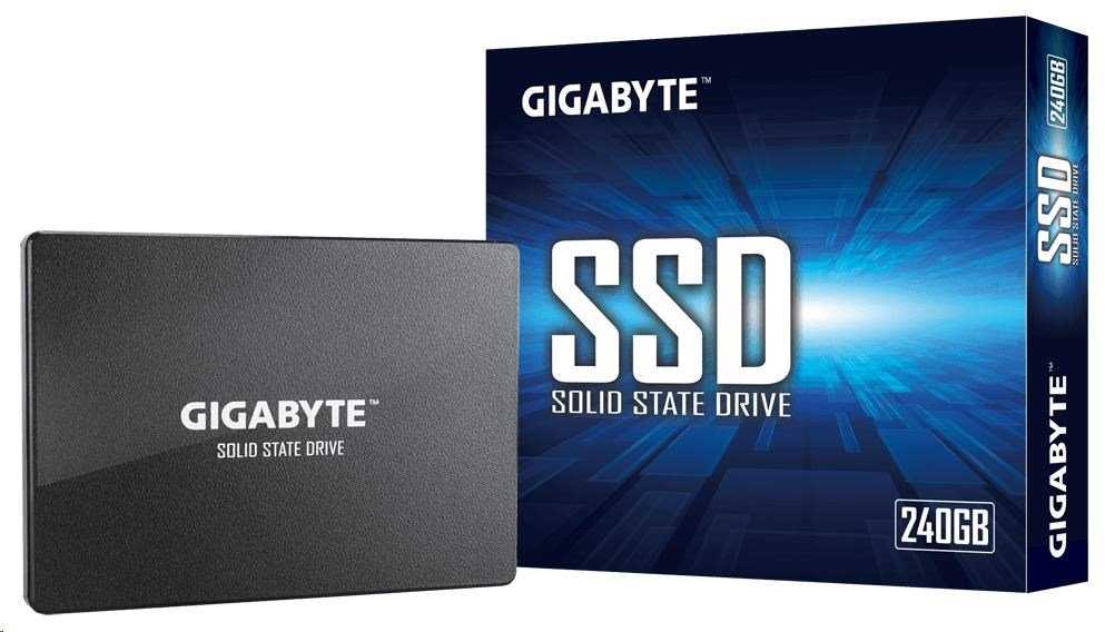 Gigabyte GP-GSTFS31240GNTD 240 GB, SSD sąsaja SATA, Rašymo greitis 420 MB/s, Skaitymo greitis 500 MB/s