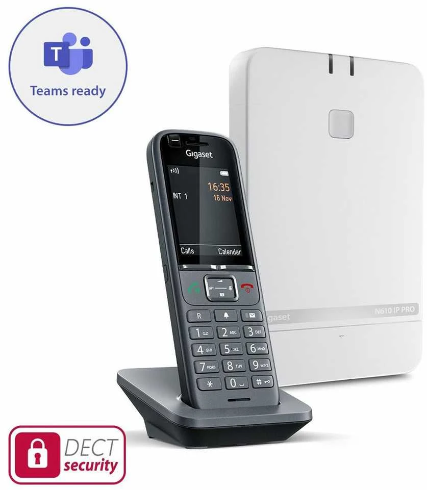GIS Gigaset PRO N610 IP DECT DECT bazinė stotis Balta