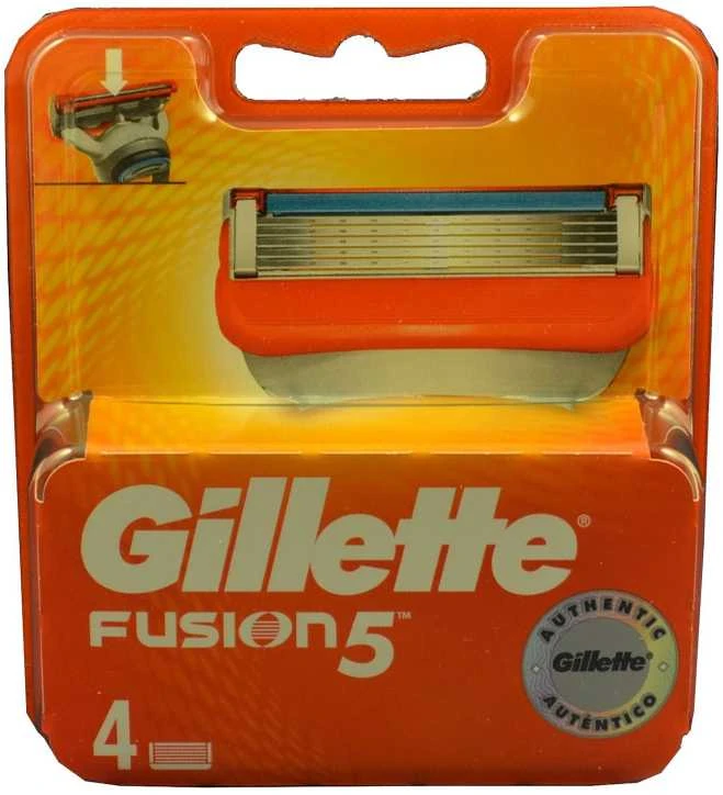 Skutimosi galvutės Gillette Fusion 5, 4 vnt.