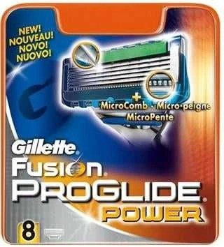 Pakaitinių peiliukų rinkinys Gillette ProGlide Power, 8 vnt.