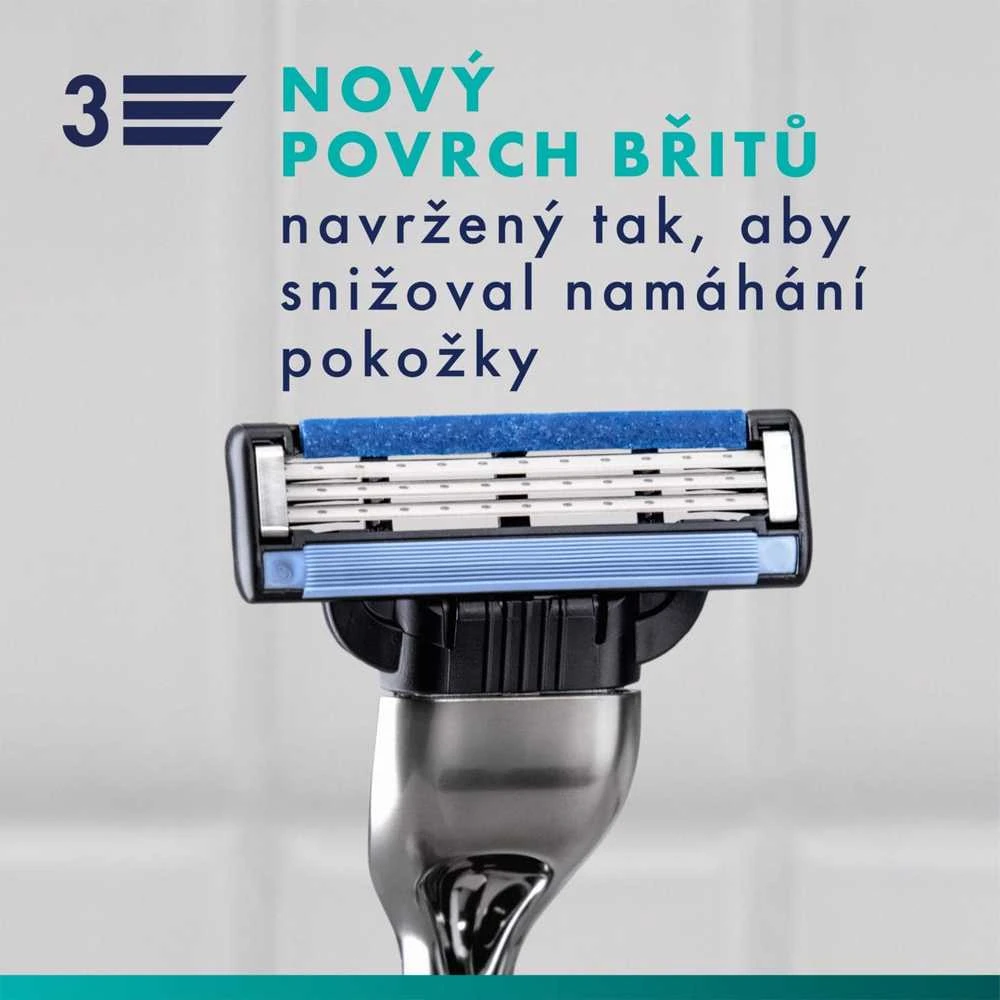 Gillete Skustuvas Gillette MACH3, 2 galv.