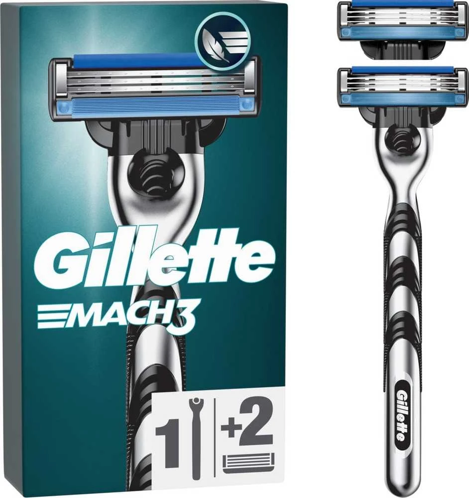 Gillete Skustuvas Gillette MACH3, 2 galv.