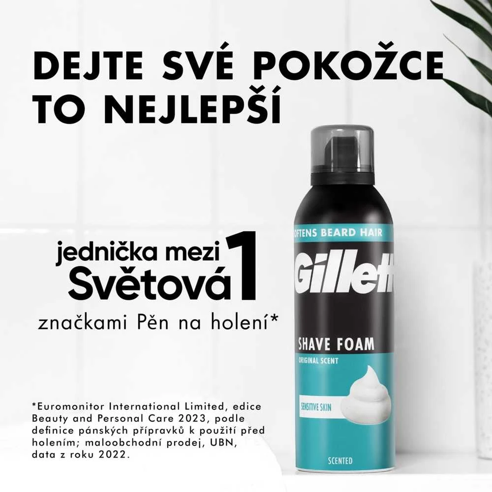 Gillette Original Sensitive Foam 250ml
