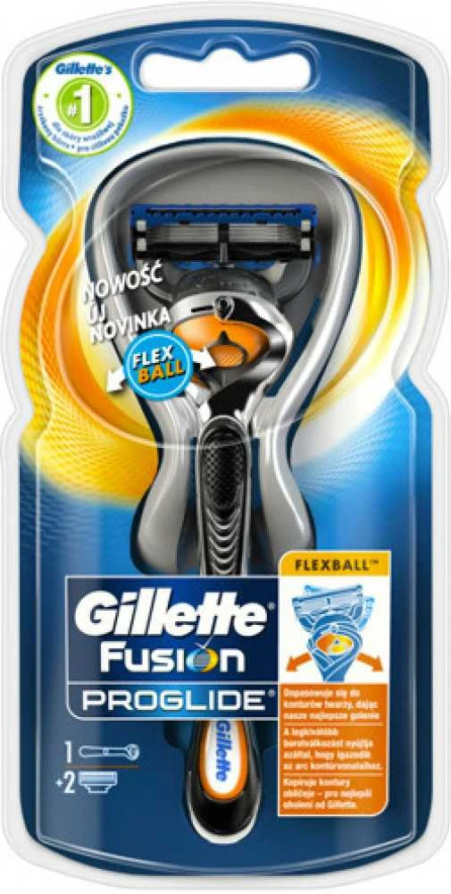 Gillete Skustuvas Gillette FUSION Proglide Flexball Manual 2 galv.
