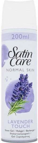 Gillette Satin Care Lavender Touch skutimosi gelis 200ml