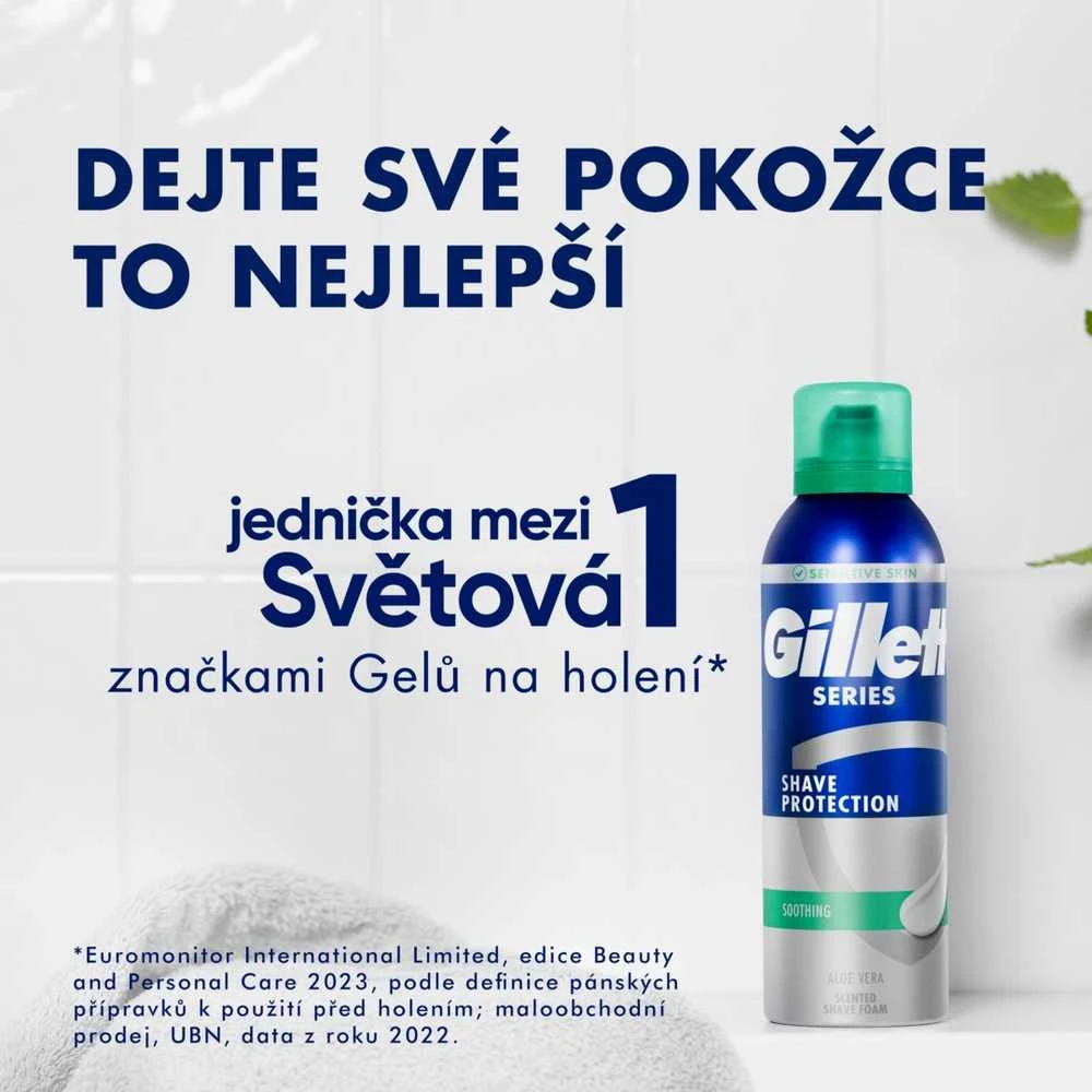 Skutimosi želė jautriai odai „Gillette“ serija (jautriai odai)