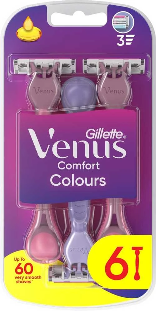 Gillette Venus 3 Simply Razor moterims, 1 pakuotė